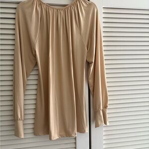 Elegant Women's Tan Blouse